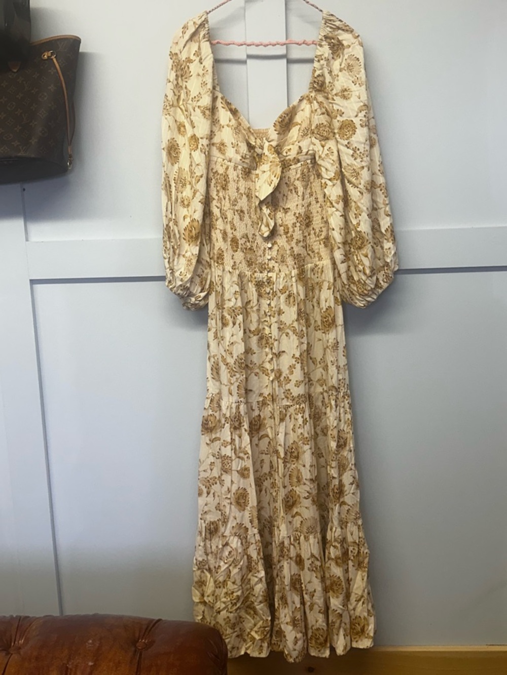 Significant Other Floral Maxi Dress Size 4 - Picture 2 of 7
